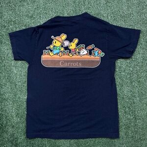 Anwar Carrots Graphic T Shirt Men's Size M Black Blue Short Sleeve Crew Neck